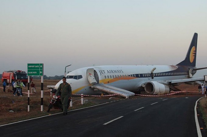 Goa aeroportida evakuatsiya chog‘i 12 kishi jarohat oldi