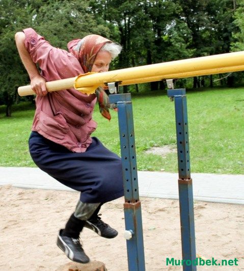 Ҳаёт кўзгуси: 72 ёшли онахон спорт билан шуғулланмоқда