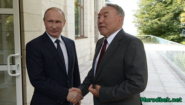 Назарбоев ва Путин икки томонлама муносабатларнинг истиқболларини муҳокама қилди