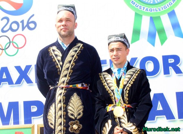 Андижонда байрам тантаналари давомида Рио чемпионлари мукофотланди